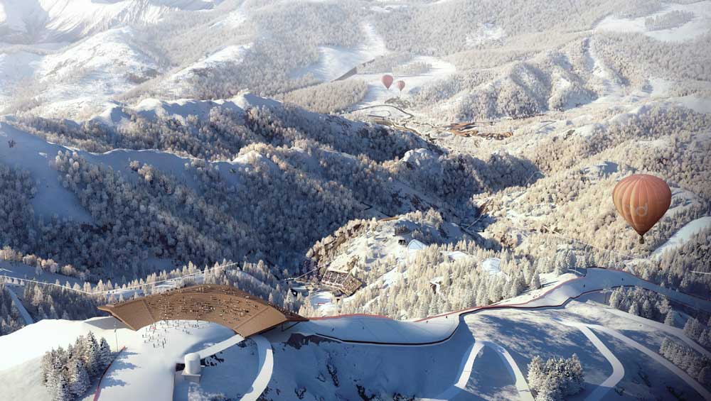 延慶高山滑雪